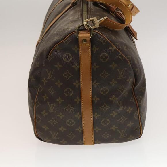 LOUIS VUITTON Monogram Keepall Bandouliere 55 Boston Bag M41414 - Picture 4 of 16